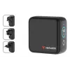 Verbatim Mini GaN oplader 140W met display, binnen, AC, 28 V, zwart