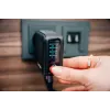 Verbatim Mini GaN oplader 140W met display, binnen, AC, 28 V, zwart
