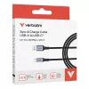 Verbatim Sync & Charge kabel USB-A naar USB-C 120 cm, 1,2 m, USB A, USB C, USB 2.0, 0,48 Gbit/s, zwart