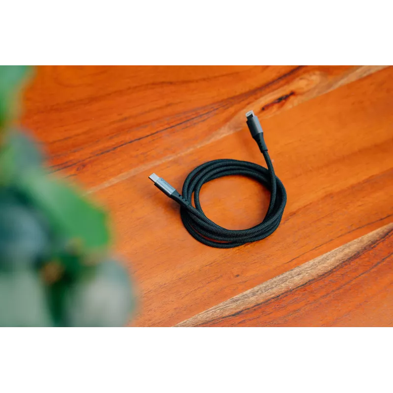 Verbatim Sync & Charge kabel USB-C naar Lightning 120 cm, 1,2 m, Lightning, USB C, stekker, stekker, zwart