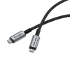Verbatim Sync & Charge USB C naar USB C 240W 40 Gbit/s 120 cm, 1,2 m, USB C, USB C, USB4 Gen 2x2, 40 Gbit/s, zwart