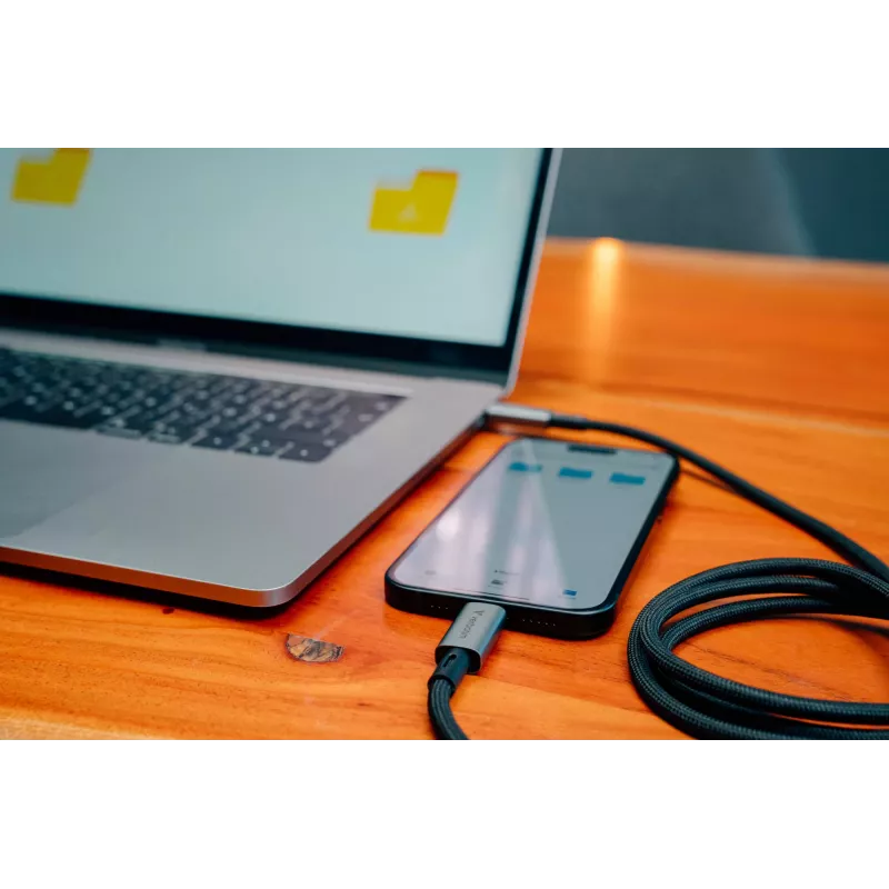 Verbatim Sync & Charge USB C naar USB C 240W 40 Gbit/s 120 cm, 1,2 m, USB C, USB C, USB4 Gen 2x2, 40 Gbit/s, zwart
