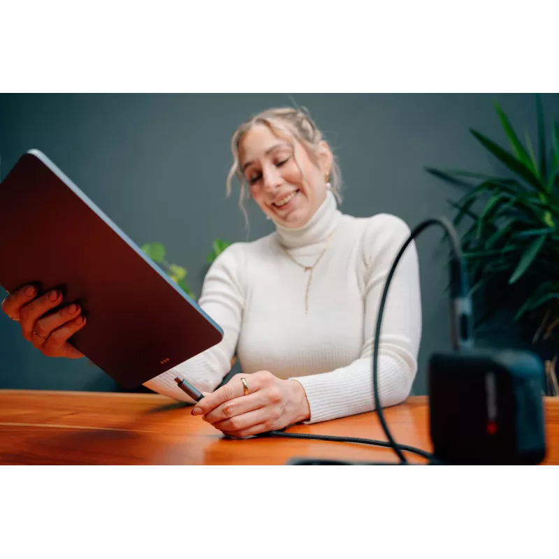 Verbatim Sync & Charge USB C naar USB C 100W display 120 cm, 1,2 m, USB C, USB C, USB 2.0, 0,48 Gbit/s, zwart