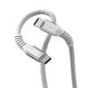 Verbatim Sync & Charge magnetische kabel - 60W USB-C naar USB-C 120 cm grijs