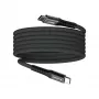 Verbatim Sync & Charge magnetische kabel – 100 W USB-C naar USB-C 120 cm zwart