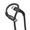 Verbatim Sync & Charge magnetische kabel – 100 W USB-C naar USB-C 120 cm zwart