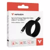 Verbatim Sync & Charge magnetische kabel – 100 W USB-C naar USB-C 120 cm zwart