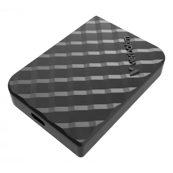 Verbatim Store 'n' Go Mini Diamond USB-C 2TB zwart, 2 TB, USB Type-C, 3.2 Gen 2 (3.1 Gen 2), 1000 MB/s, zwart