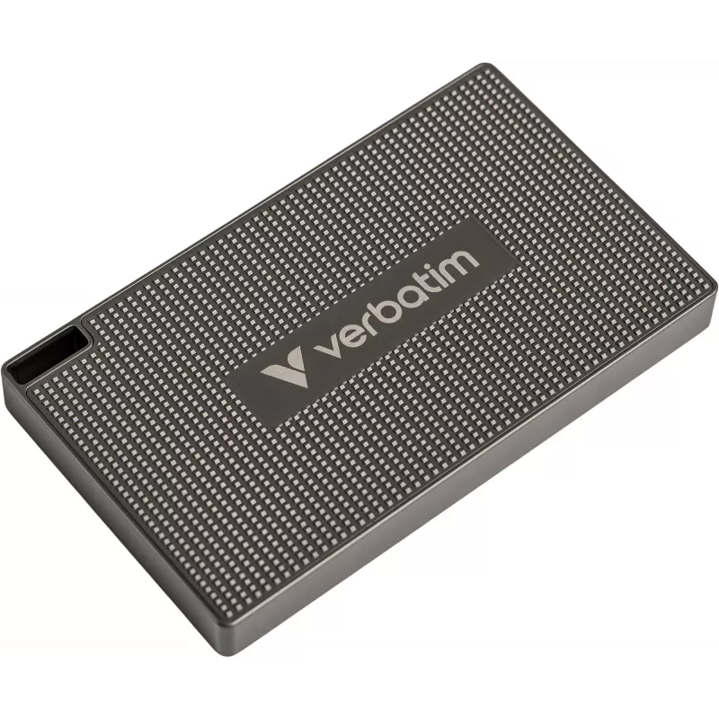 Verbatim Metal Mini SSD USB-C 3.Gen 2 512 GB, 512 GB, USB Type-C, USB 3.2 Gen 2x2, 2000 MB/s, 10 Gbit/s, grijs