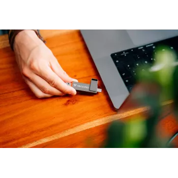 Verbatim Dual QuickStick USB-stick 512 GB USB Type-A / USB Type-C 3.2 Gen 1 (3.1 Gen 1) grijs