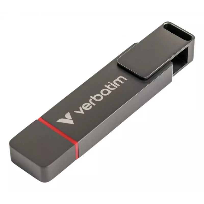 Verbatim Dual QuickStick USB-stick 512 GB USB Type-A / USB Type-C 3.2 Gen 1 (3.1 Gen 1) grijs