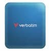 Verbatim SnapBack SSD 2 TB blauw metallic, 2 TB, USB Type-C, USB 3.2 Gen 2x2, 2000 MB/s, 20 Gbit/s, blauw
