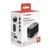 Verbatim Charge 'n' Travel Diamond 85W oprolbaar kabel CNT-02