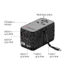 Verbatim Charge 'n' Travel Diamond 85W oprolbaar kabel CNT-02