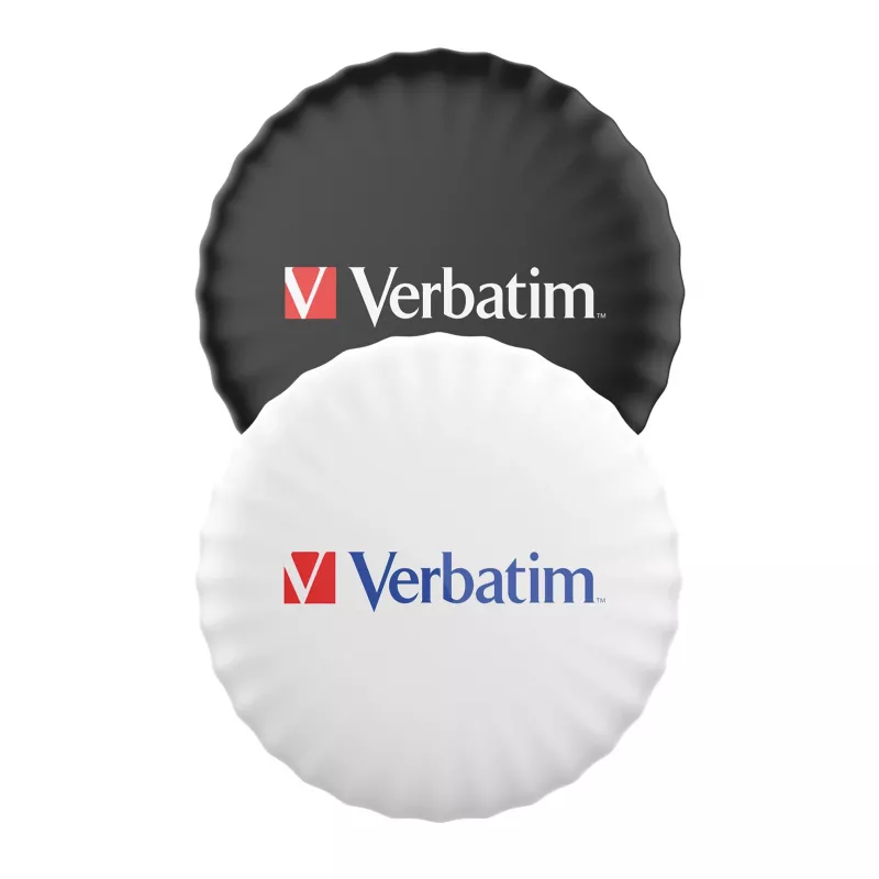 Verbatim My Finder Coin Bluetooth-tracker – 2-pack, persoonlijk, finder, zwart, wit, stofdicht, waterdicht, IP66, CR2032