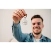 Verbatim My Finder Coin Bluetooth-tracker – 2-pack, persoonlijk, finder, zwart, wit, stofdicht, waterdicht, IP66, CR2032