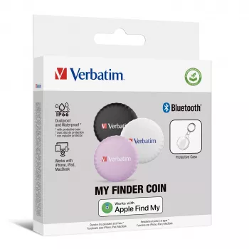 Verbatim 32135 GPS-tracker/finder persoonlijk zwart, roze, wit