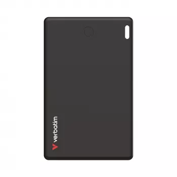 Verbatim My Finder Card Bluetooth voorwerpenzoeker 1 stuk zwart, persoonlijk, finder, zwart, stofbestendig, waterdicht, IP66, 1440 h