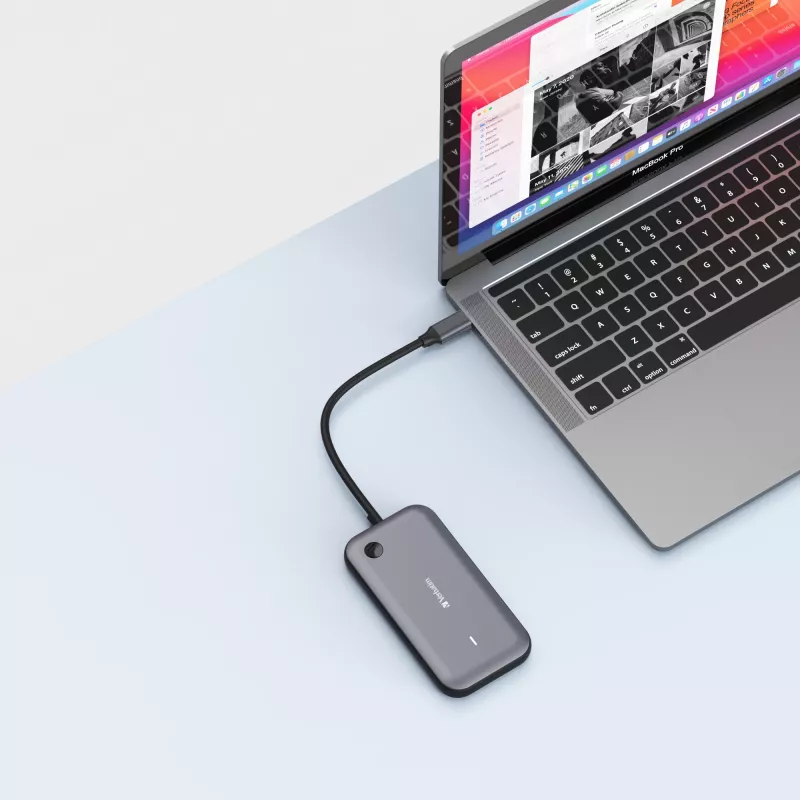 Verbatim Share My Screen 1080p USB-C draadloze display-adapter met hub WDA-01