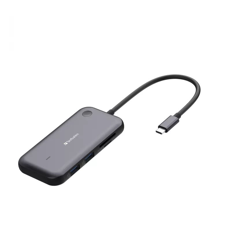 Verbatim Share My Screen 1080p USB-C draadloze display-adapter met hub WDA-01