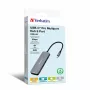 Verbatim CMH-08 USB Type-C 5000 Mbit/s zilver