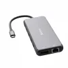 Verbatim CMH-13 USB Type-C hub 10000 Mbit/s zilver