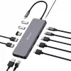 Verbatim CMH-13 USB Type-C hub 10000 Mbit/s zilver