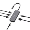 Verbatim USB-C Essentials multiport hub 6 poorten: RJ45, HDMI, USB-C PD, 3 x USB-A 3.2 Gen 1