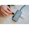 Verbatim USB-C Essentials multiport hub 6 poorten: RJ45, HDMI, USB-C PD, 3 x USB-A 3.2 Gen 1