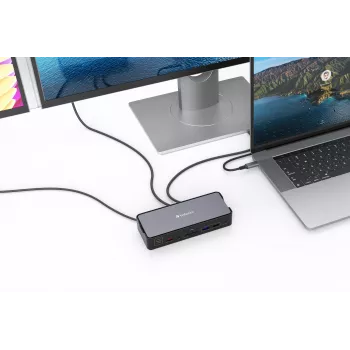 Verbatim CDS-15 bedraad USB 3.2 Gen 1 (3.1 Gen 1) Type-C zwart, grijs