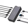 Verbatim CDS-15 bedraad USB 3.2 Gen 1 (3.1 Gen 1) Type-C zwart, grijs