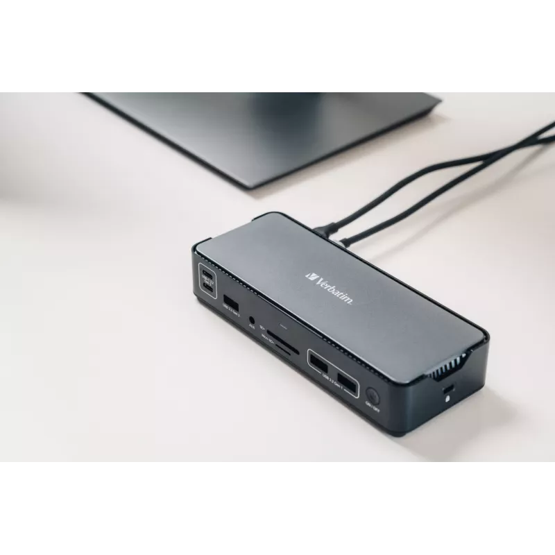Verbatim CDS-15 bedraad USB 3.2 Gen 1 (3.1 Gen 1) Type-C zwart, grijs