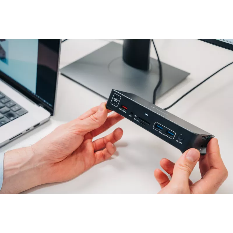 Verbatim CDS-15 bedraad USB 3.2 Gen 1 (3.1 Gen 1) Type-C zwart, grijs