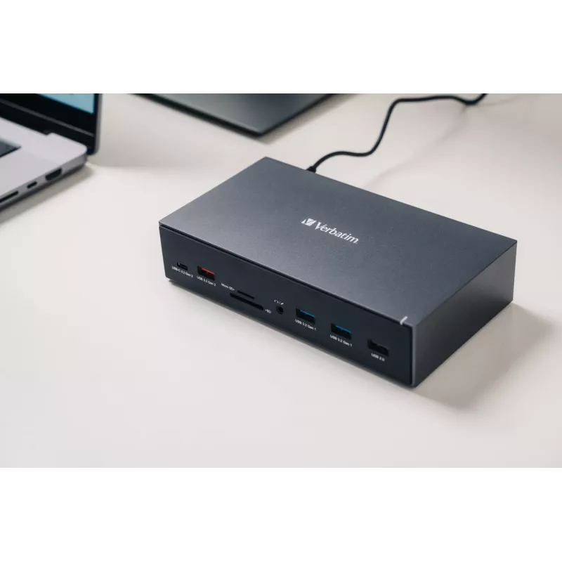 Verbatim CDS-17 bedraad USB 3.2 Gen 1 (3.1 Gen 1) Type-C zwart, grijs