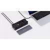 Verbatim CDS-15S bedraad USB 3.2 Gen 1 (3.1 Gen 1) Type-C zwart, grijs