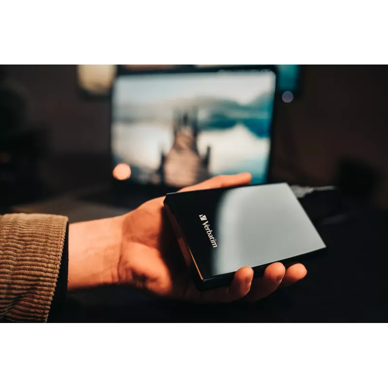Verbatim Store 'n' Go slanke draagbare SSD USB 3.2 Gen 1 / USB-C 1 TB zwart