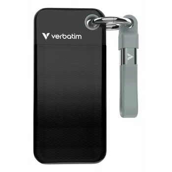 Verbatim Pocket SSD USB 3.2 Gen 2 1 TB zwart/grijs