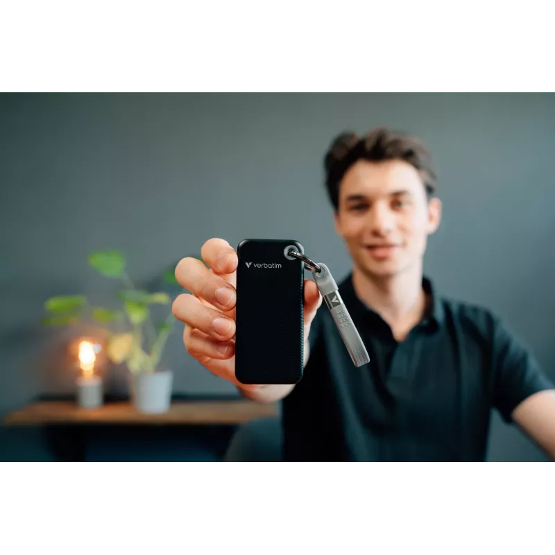 Verbatim Pocket SSD USB 3.2 Gen 2 1 TB zwart/grijs