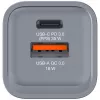 Verbatim GNC-35 GaN-oplader 35W met 1 x USB-C PD 35W / 1 x USB-A QC 3.0 (EU/UK/US)