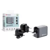 Verbatim GNC-65 GaN-oplader 65W met 2 x USB-C PD 65W / 1 x USB-A QC 3.0 (EU/UK/US)