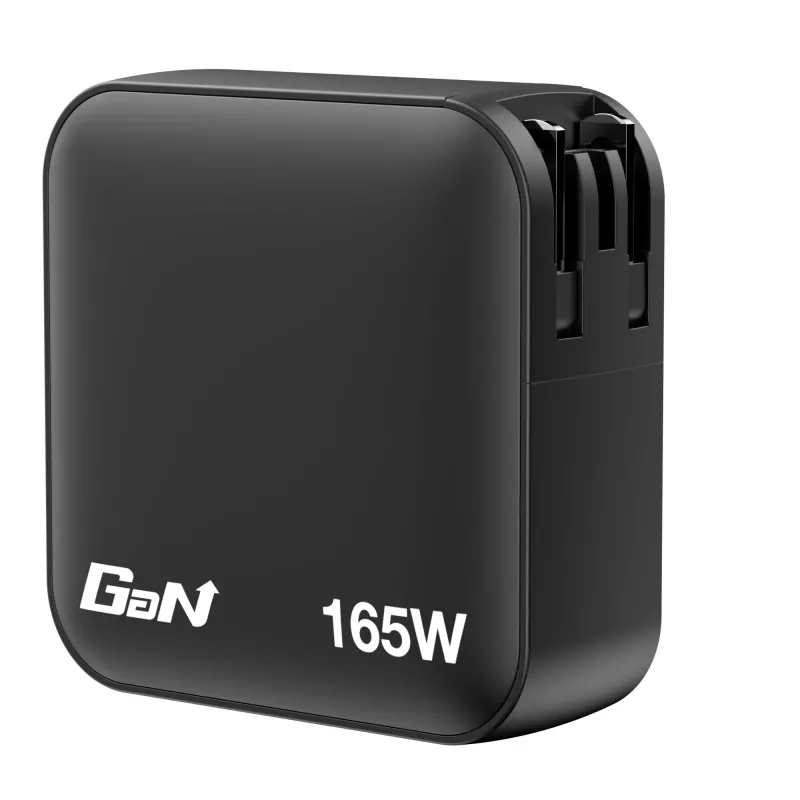 Verbatim Mini GaN-oplader 165W 4 poorten US-stekker met EU- en UK-adapters