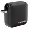 Verbatim Mini GaN-oplader 165W 4 poorten US-stekker met EU- en UK-adapters