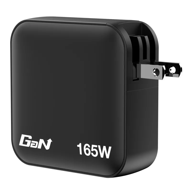 Verbatim Mini GaN-oplader 165W 4 poorten US-stekker met EU- en UK-adapters