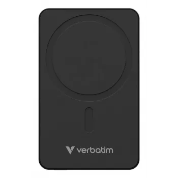 Verbatim Charge 'n' Go Essentials magnetische draadloze powerbank 5000 mAh zwart