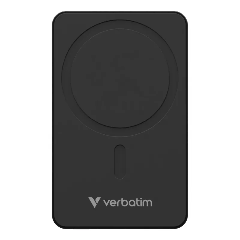 Verbatim Charge 'n' Go Essentials magnetische draadloze powerbank 10000 mAh zwart