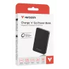 Verbatim Charge 'n' Go Essentials magnetische draadloze powerbank 10000 mAh zwart