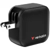 Verbatim Mini GaN-oplader 70W 3 poorten US-stekker met EU- en UK-adapters