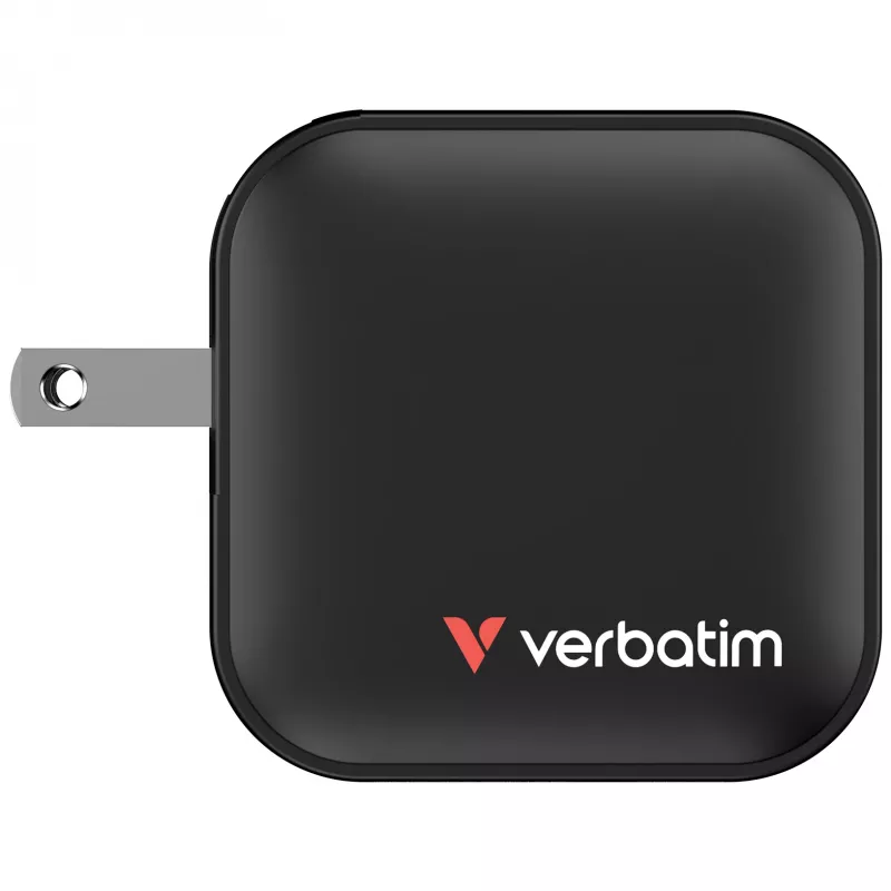 Verbatim Mini GaN-oplader 70W 3 poorten US-stekker met EU- en UK-adapters