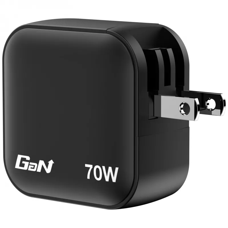 Verbatim Mini GaN-oplader 70W 3 poorten US-stekker met EU- en UK-adapters
