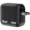 Verbatim GaN-oplader 100W universeel zwart AC snelladen binnen